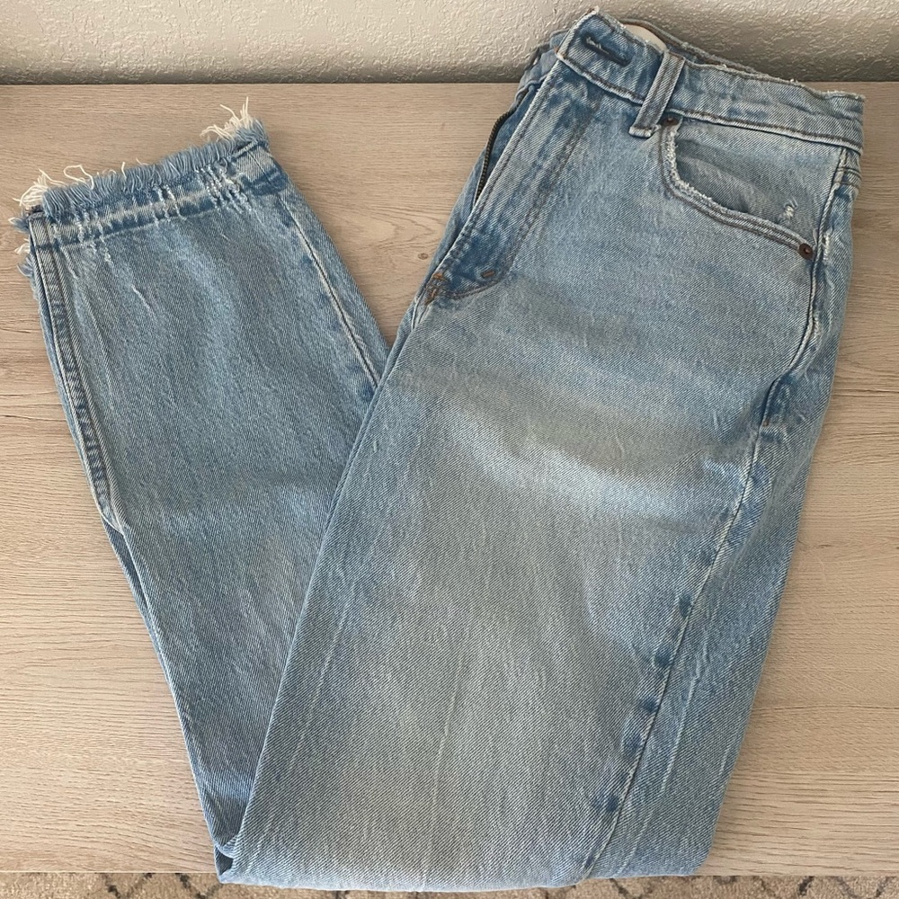 Abercrombie High Rise Mom Jeans